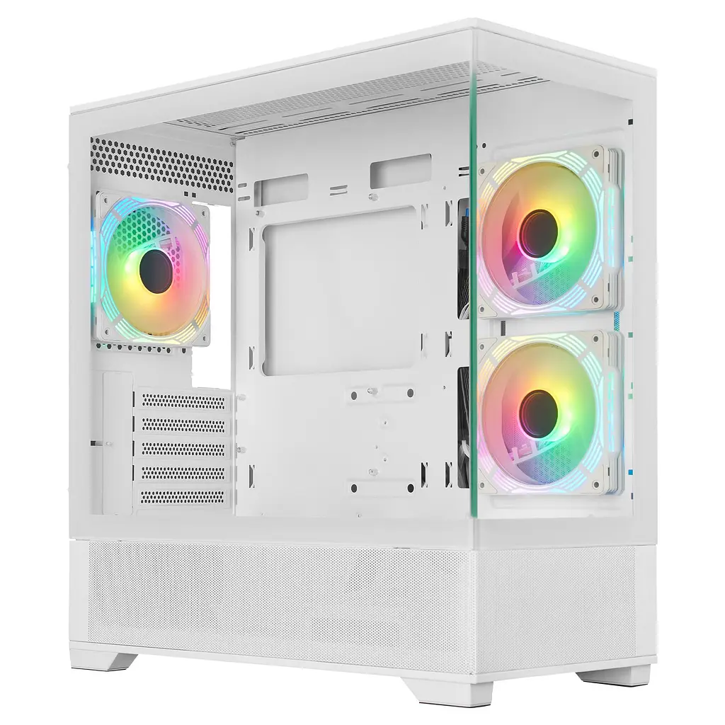 Корпус ProLogix Axon GM-03AW Glass White (AXON GM-03AW Glass White) - фото 2