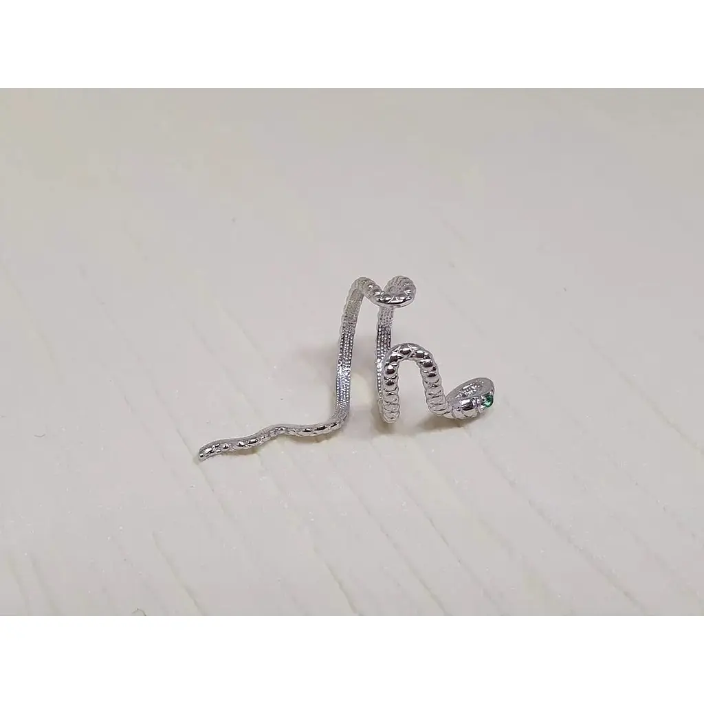 Серебряная серьга-каффа на хеликс. 3575.1С - фото 3