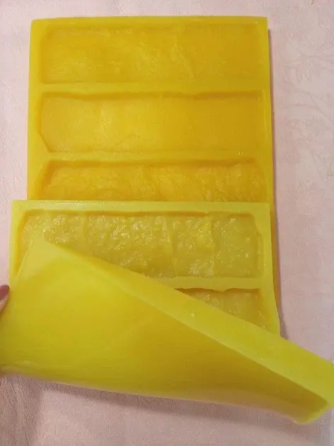 Гнучка поліуретанова форма для виготовлення декоративної цегли A.N.B. "КАНТРІ" на 4 плитки - фото 10