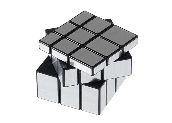 Кубик Ю-Джи Дзеркальний срібний (YJ Mirror Cube silver) (YJ8321) - фото 2