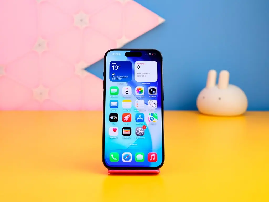 Смартфон Apple iPhone 15 Pro 256GB Blue Titanium (MTV63) Б/У [177534] - фото 2