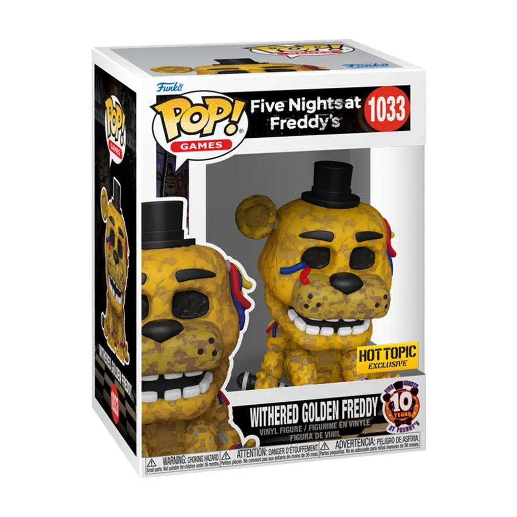 Фігурка Funko Pop Поламаний золотий Фредді (83091) - фото 2