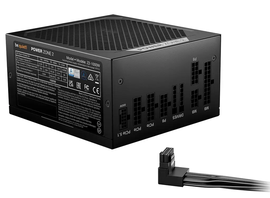 Блок живлення be quiet! Power Zone 2 1000W (BP008EU) - фото 4