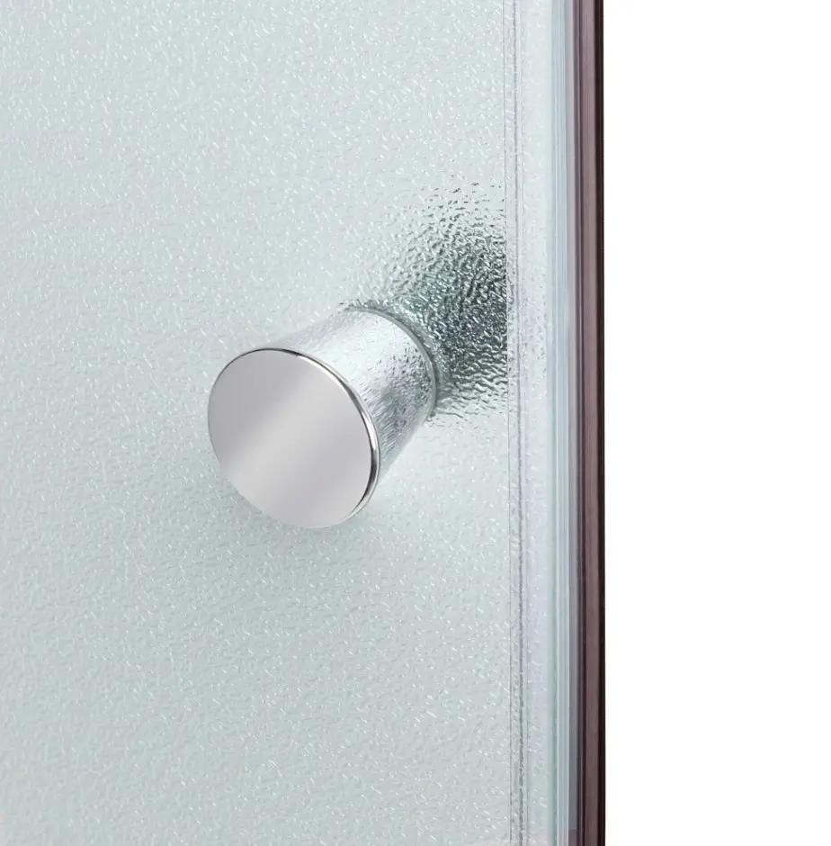 Душовий бокс Lidz Kubis SB90x90.SAT.LOW.FR, низький, скло Frost 4 мм + стінки (LKSB9090SATLOWFR) - фото 5