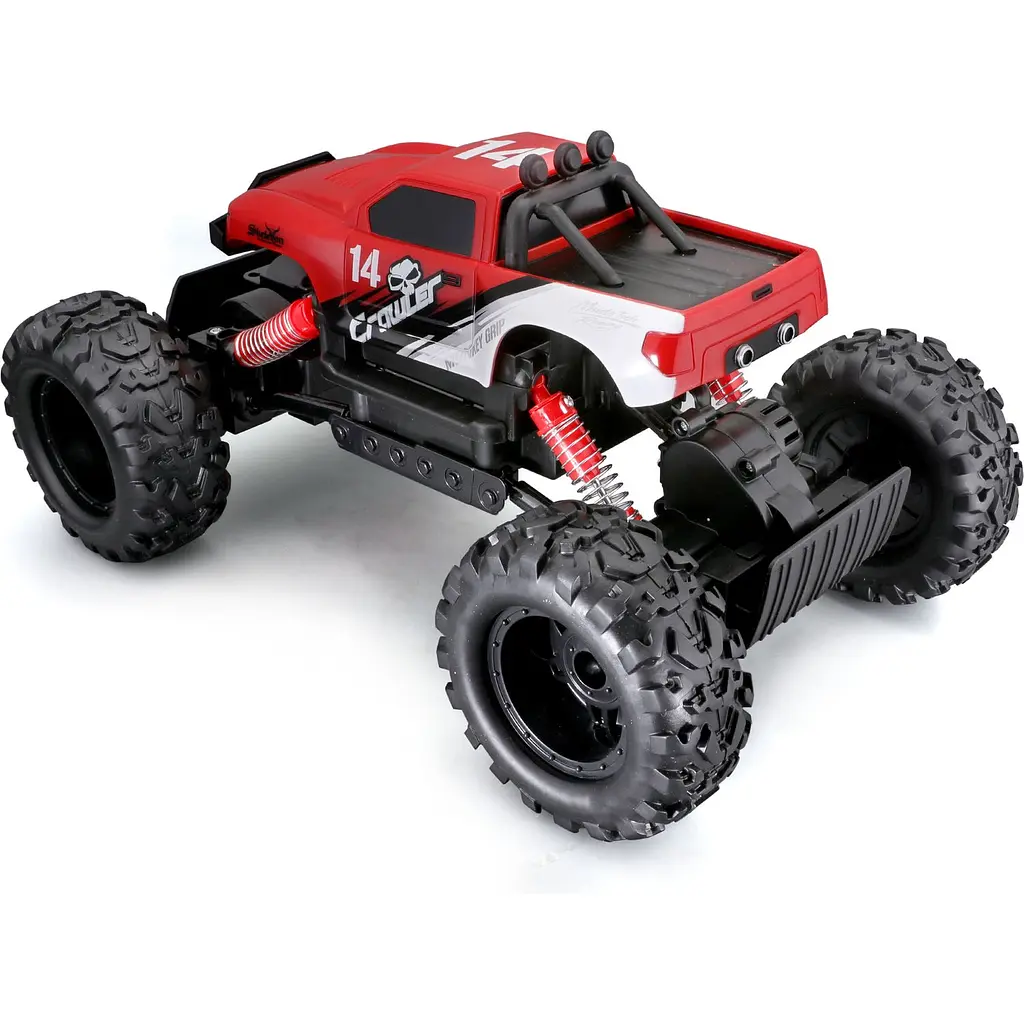 Машинка іграшкова на радіокеруванні Maisto Tech Rock Crawler червона (82746 red) - фото 5