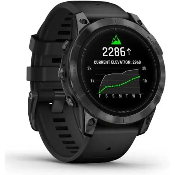 Смарт-часы Garmin Epix Pro Gen 2 47mm Slate Gray w. Black Band (010-02803-00/01) - фото 3