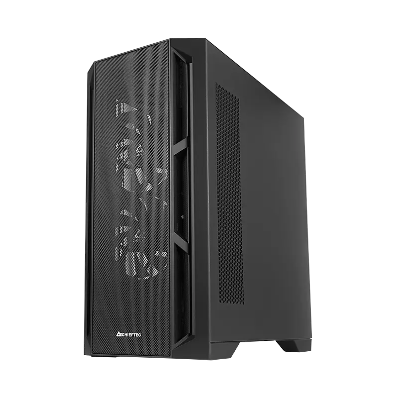 Корпус Chieftec Apex Air Black (GA-01B-M-OP) - фото 2