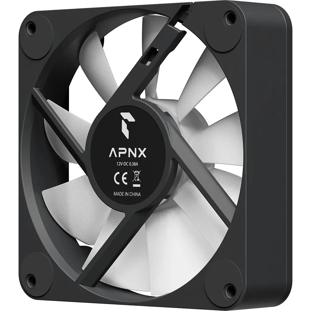 Вентилятор APNX FP1-R 120 ARGB Чорний - 3 Pack (APF3-PF11267.11) - фото 3