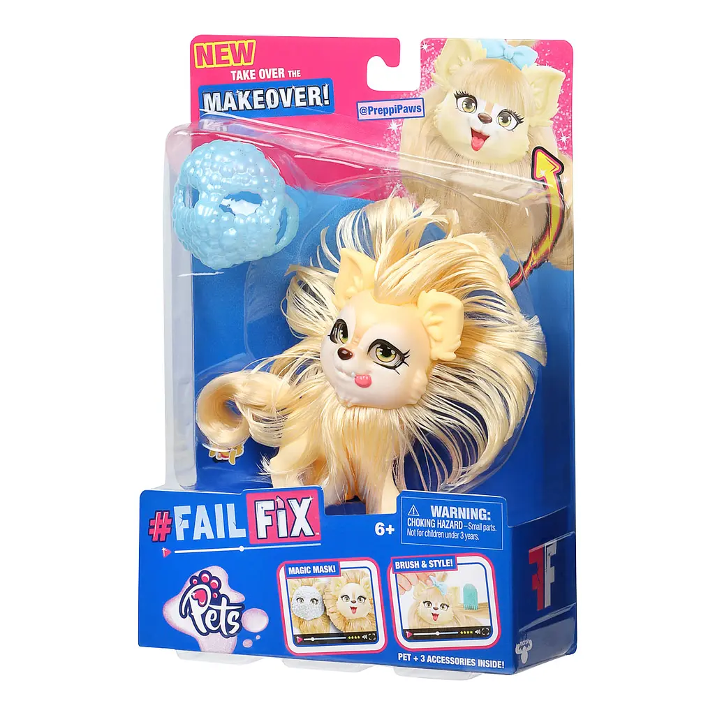 Ігровий набір з вихованцем Failfix Total Makeover Пухнастик (12819) - фото 12