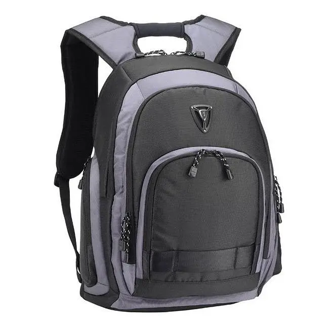 Рюкзак для ноутбука 16 Sumdex PON-395GY, Black/Grey, поліестер, 27.3 x 26.7 x 3.8 см - фото 3