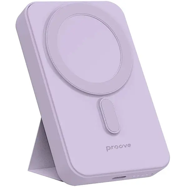Універсальна мобільна батарея Proove Hyperion 20W 10000mAh Пурпуровий (PBHN15020009) - фото 2
