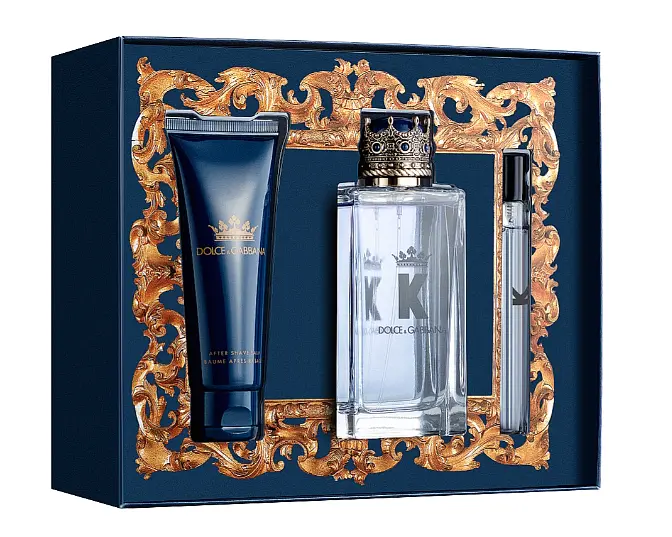 Набір Dolce & Gabbana K туалетна вода 100 мл + бальзам після бриття 75 мл + 10 мл - фото 2