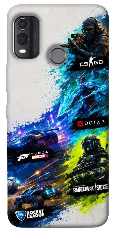 TPU чохол Demsky Full Throttle для Nokia G11 Plus