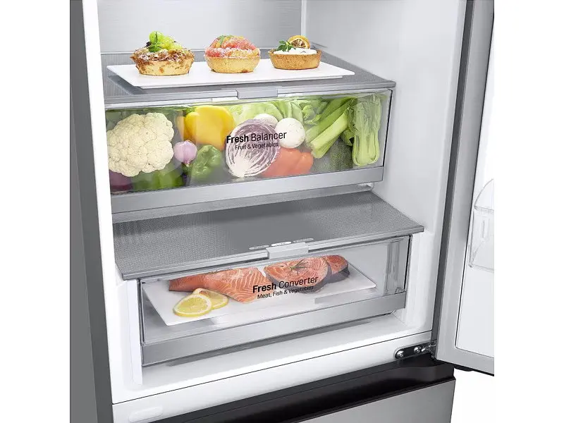 Холодильник з морозильною камерою LG GBV7280DPY - фото 5