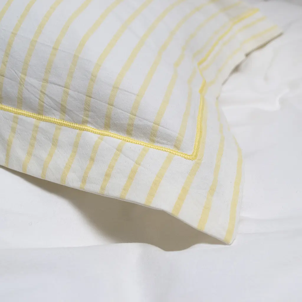 Постельное белье Lotus Home - Timeless желтый семейный - фото 5