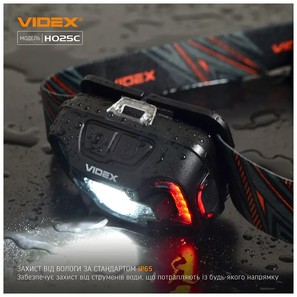 Налобний ліхтар Videx VLF-H025C 310Lm 5000K - фото 6