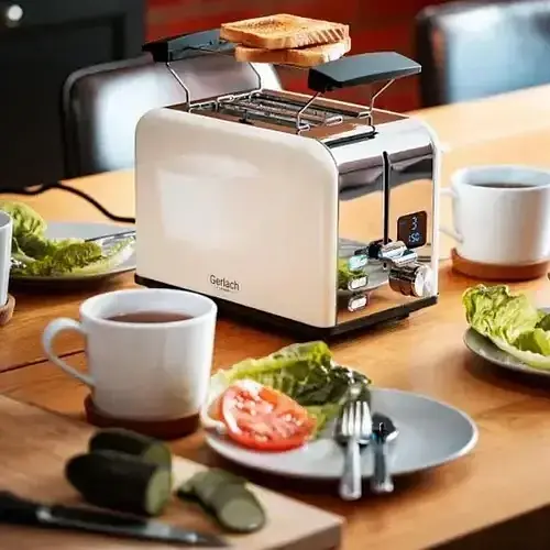 Тостер Gerlach GL 3221 + підставка для булочок 1100 Вт - фото 7