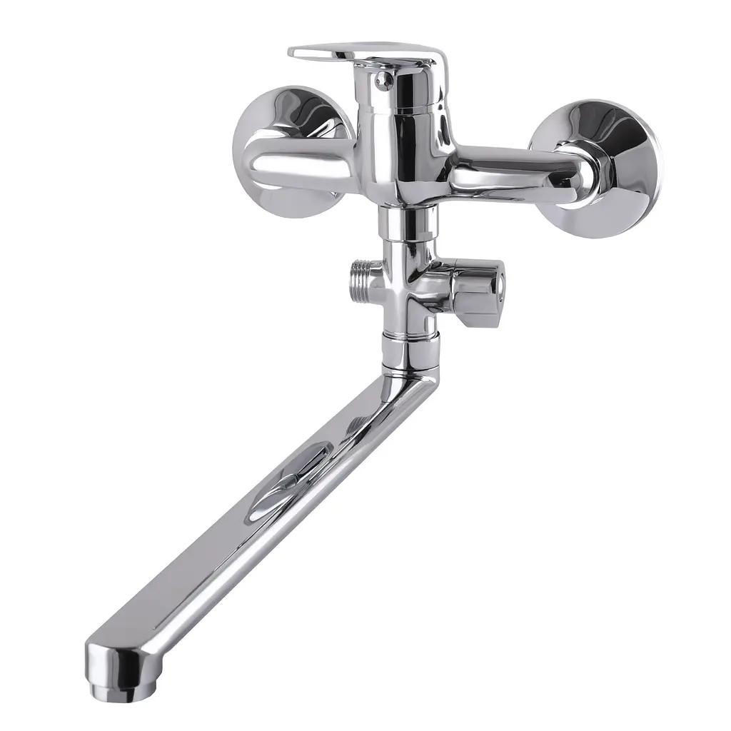 Смеситель для ванны Globus Lux Koln GLK-0108 Хром - фото 3