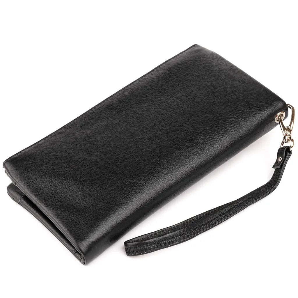 Женский кожаный кошелек-клатч ST Leather 20.8х10х2 см acs0015268 - фото 2