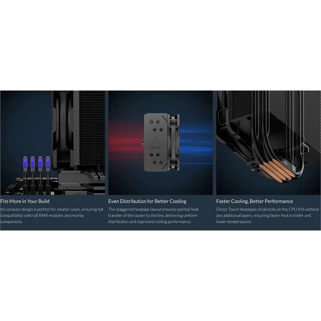 Кулер для процесора Arctic Freezer 36-S A-RGB Black (ACFRE00198A) - фото 10