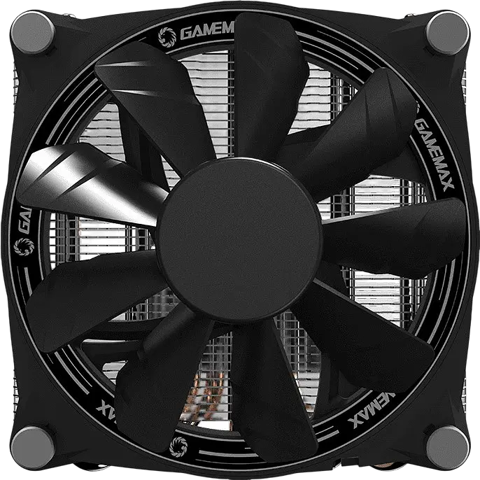 Повітряне охолодження GameMax Gamma 300 Rainbow ARGB Black (GAMMA300 Rainbow) - фото 2