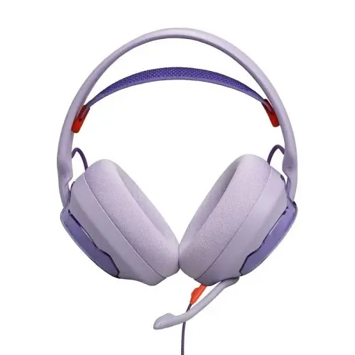 Навушники JBL Quantum 250, Purple, Mini jack 3.5 мм, поворотний мікрофон, 32 Ом, 100 дБ, кабель 1.5 м (JBLQTUM250PUR) - фото 4