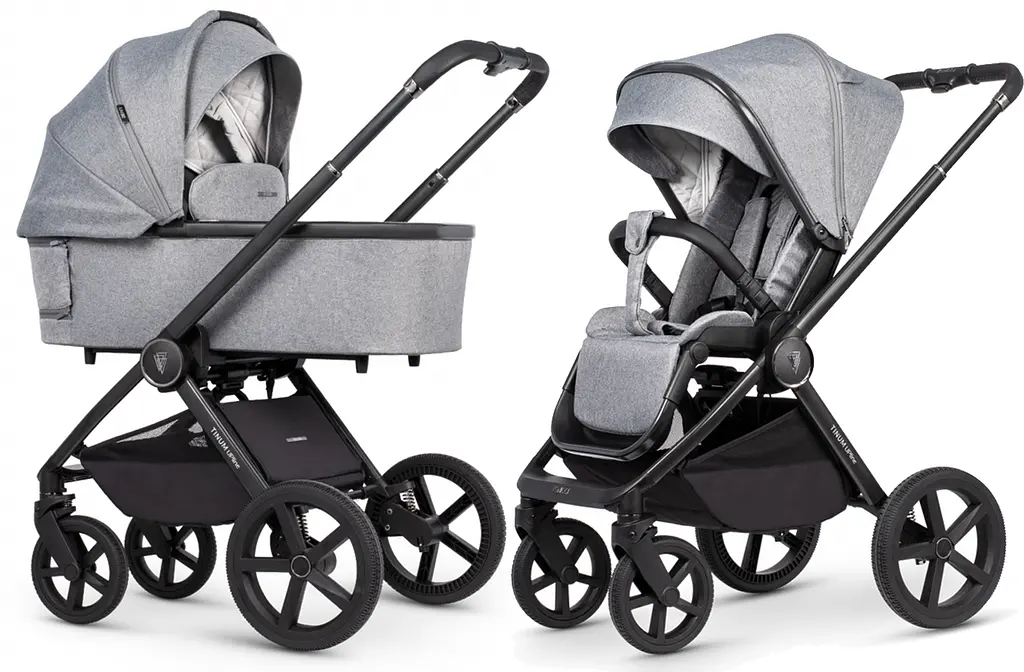 Универсальная коляска 2 в 1 Venicci Tinum Upline, Classic Grey (5905261331304) - фото 2