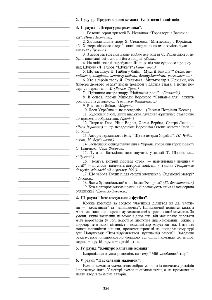 Українська література. Конспекти уроків. 6 клас. Посібник для вчителя - Наталія Демчук - фото 6