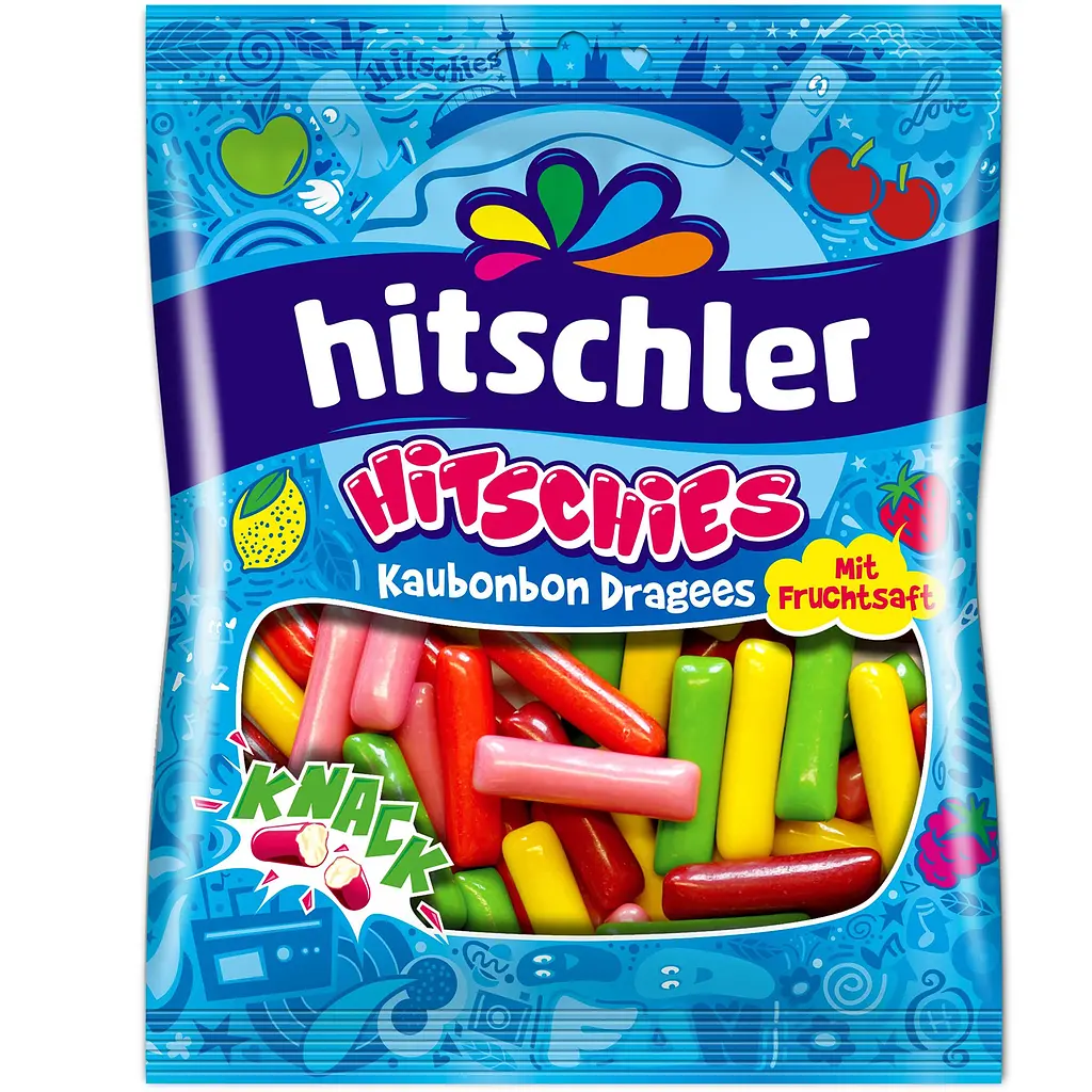 Конфеты жев. Hitschies Original Mix 125 г - фото 2