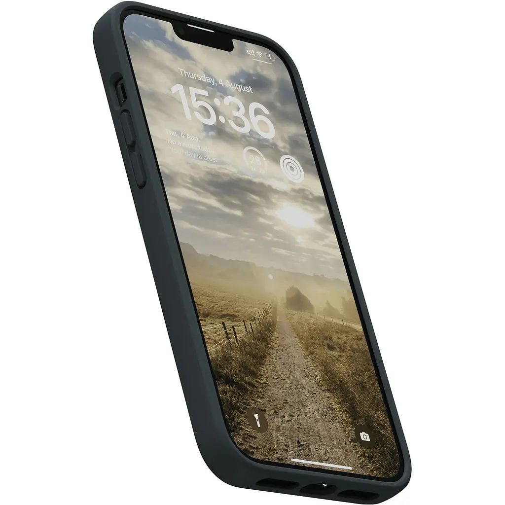 Чохол-накладка Njord Suede Comfort+ Case Black для iPhone 14 Plus (NA42CM00) - фото 6