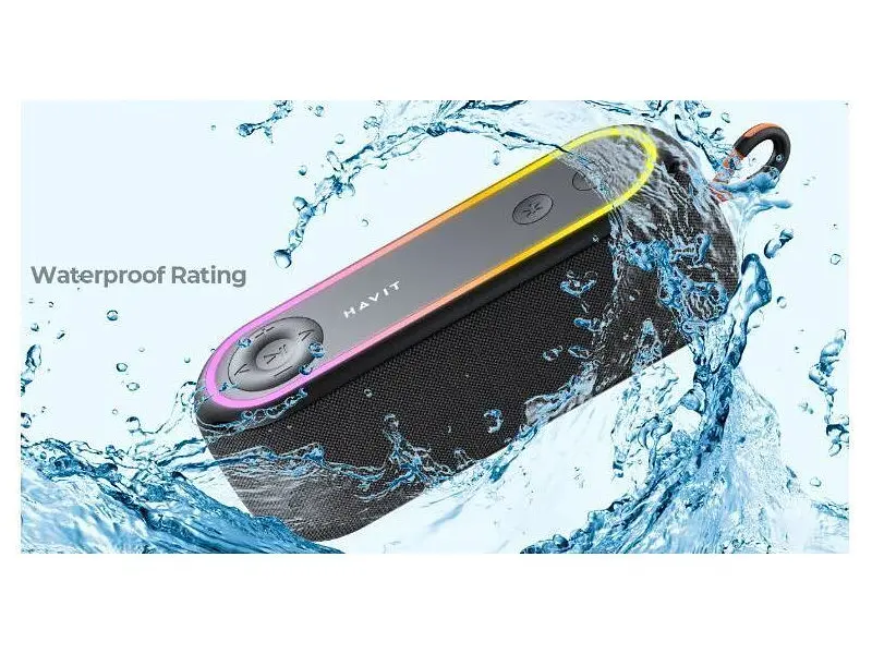 Портативна колонка Havit SK810BT RGB Black (HV-SK810BT) - фото 6