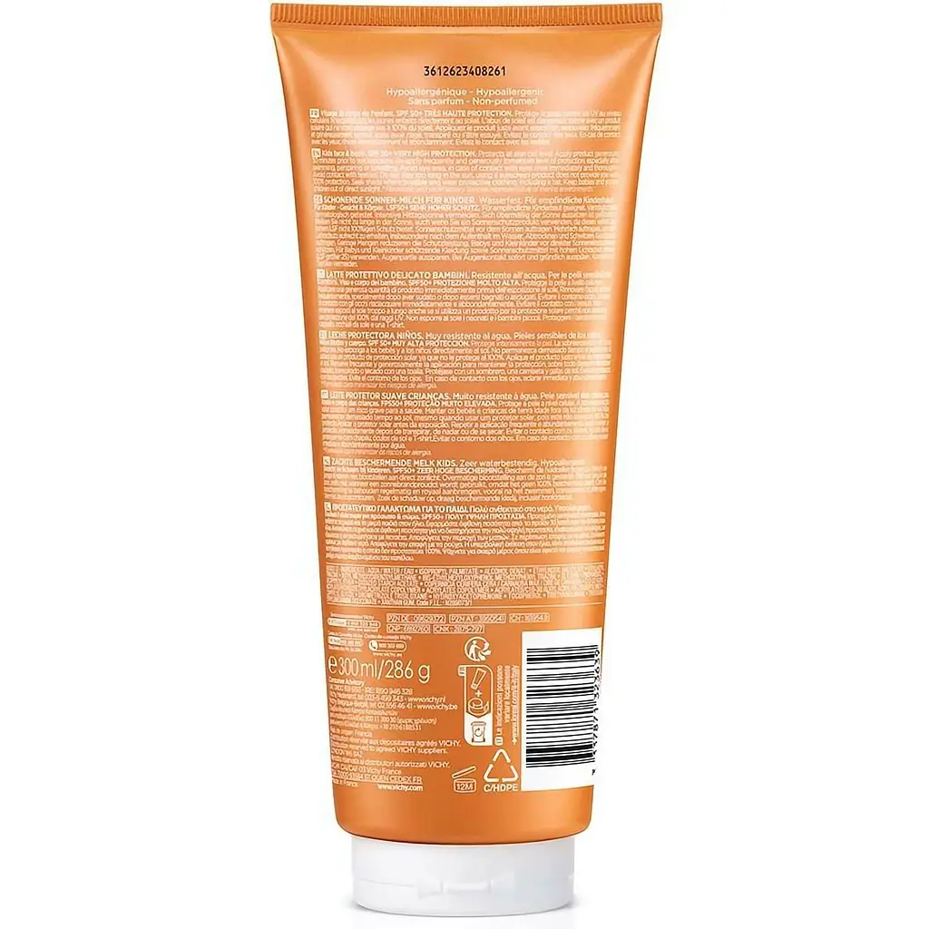 Сонцезахисне водостійке молочко Vichy Capital Soleil Milk для дітей SPF 50 300 мл (M4641821) - фото 8