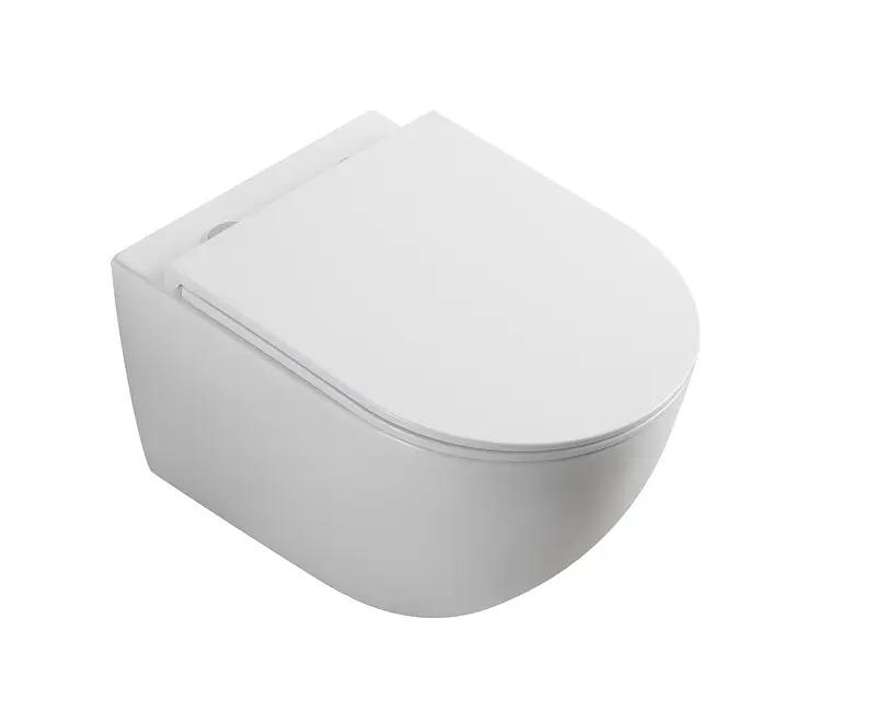 Комплект: Унітаз Mixxus Premium Ellipse-SET-2101 система змиву Tornado 3.0+ Інсталяція Koer KT-0404 + панель KT-0604-03 white MP6667, Білий - фото 3