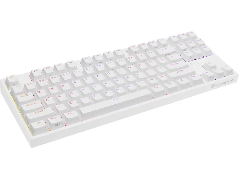 Клавіатура Genesis Thor 404 TKL Gateron Yellow Pro Switch White (NKG-2070) - фото 2