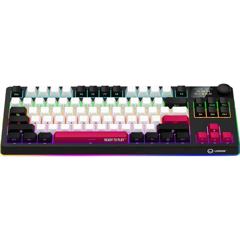 Клавіатура Lorgar KBP70TKLW Pro Black/Red (LRG-KBP70TKLW-BK-US) [144814] - фото 2