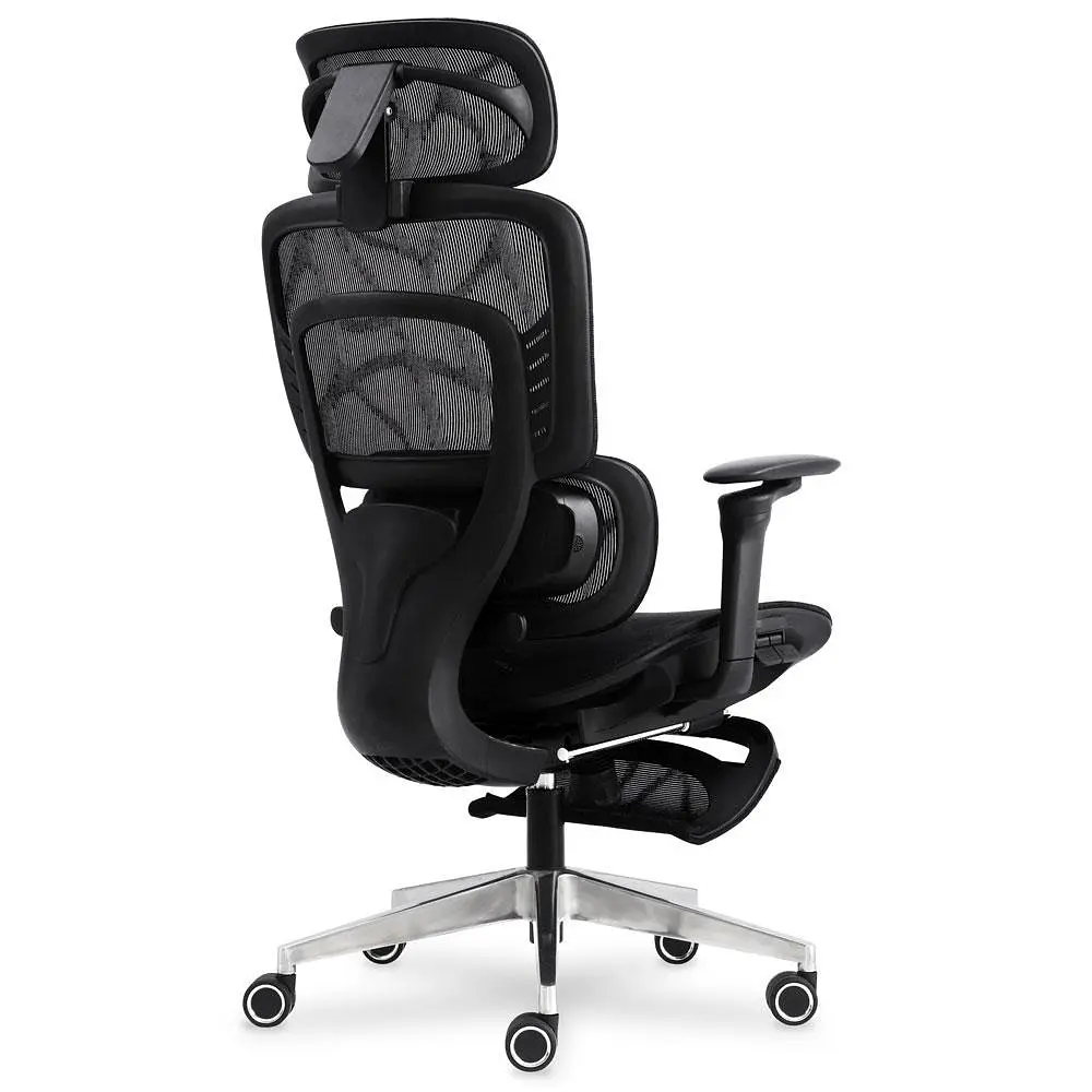 Крісло Mealux M10 Air Massage з масажним ефектом Black (HF-M10 M/BB) - фото 4
