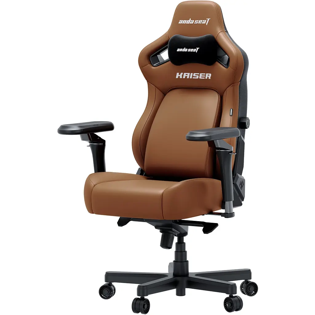 Крісло геймерське Anda Seat Kaiser 4 V2 Size XL до 180 кг ігрове Brown PVC (AD12YDDC-XLL-20-K-PV/C-03) - фото 3
