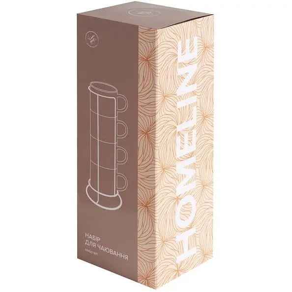 Набір чашок Limited Edition Homeline 420 мл 4 шт. (23I-1014) - фото 4