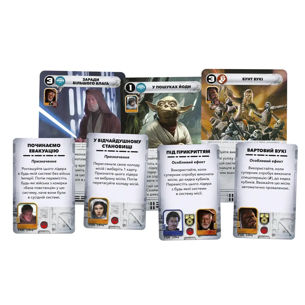 Настільна гра Geekach Games Зоряні війни: Повстання (Star Wars: Rebellion) (укр.) (GKCH200rb) - фото 4