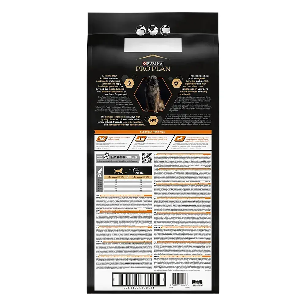 Сухий корм собак великих порід Purina Pro Dog Large Adult Robust з куркою 14 кг 12375799 - фото 3