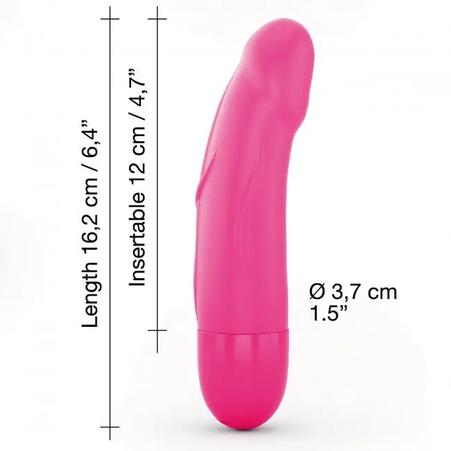 Вібратор Dorcel Real Vibration S Magenta 2.0, діаметр 3,7см, перезаряджається, для точки G - фото 5