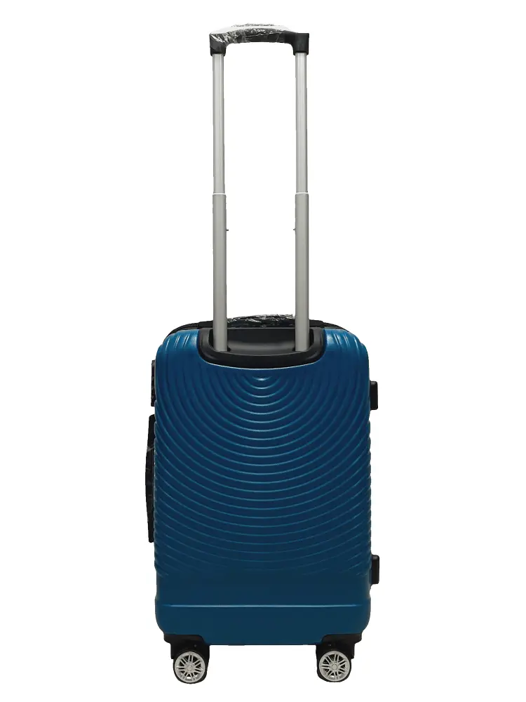 Валіза маленька S ABS-пластик Worldline Airtex 652 60×39×25см 58л Синій - фото 3