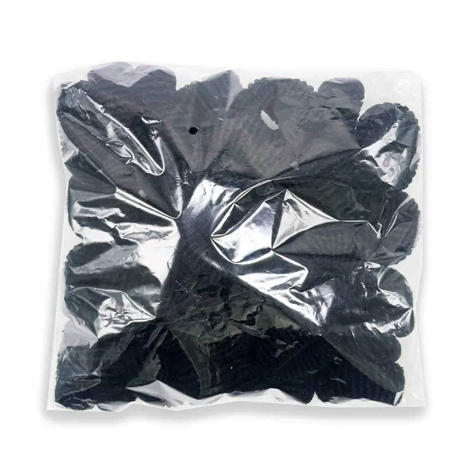 Набір резинок для волосся La-beauty 0307-1134 чорний, 50 штук в упаковці - фото 2