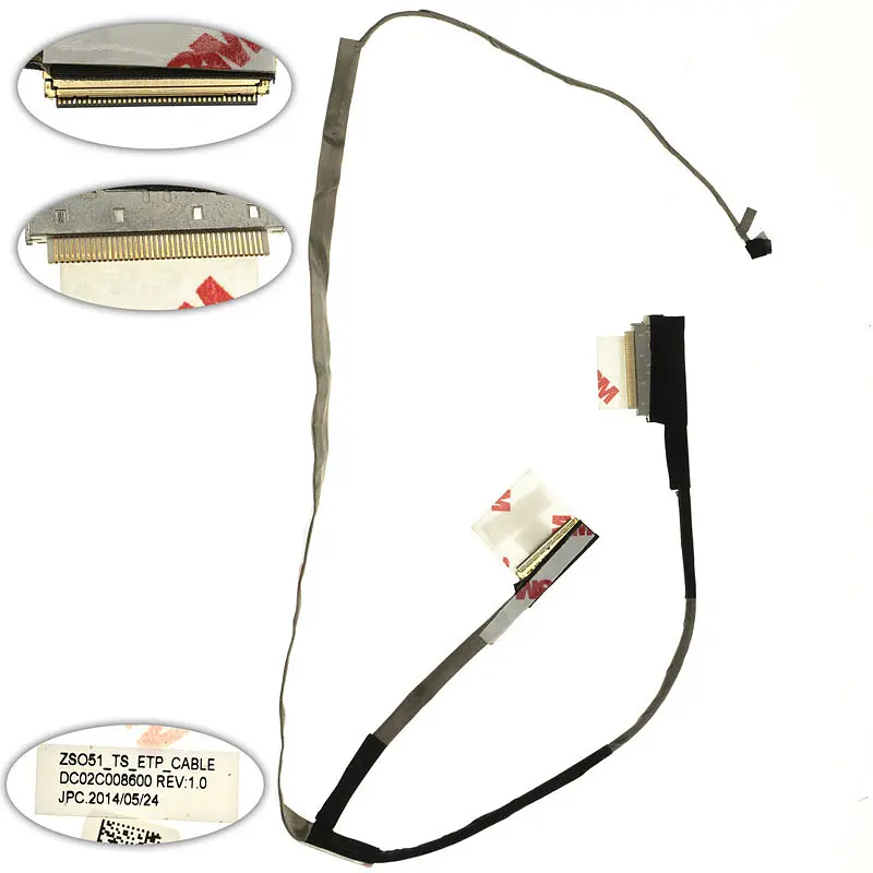 Шлейф матриці для ноутбука HP (15-G 15-R 15-H) touch (dc02c008600)