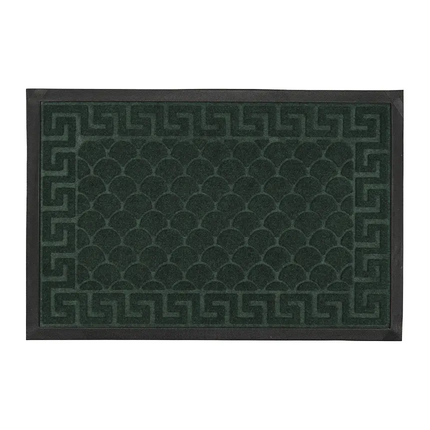 Килимок придверний Eco Fabric Луска з кромкою смарагд 40 х 60 см (4060-105) - фото 3
