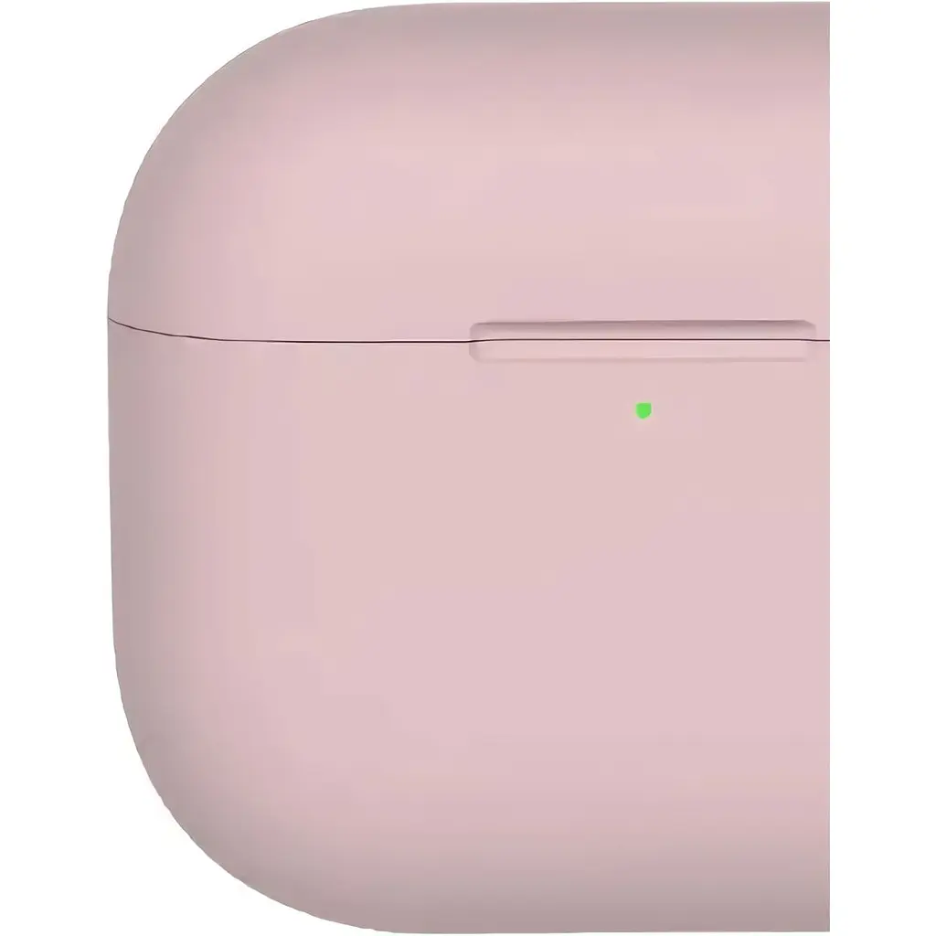 Чохол Blueo Liquid Silicone Case+Carbine для AirPods 4 Pink (B44-A4PNK) [120745] - фото 2