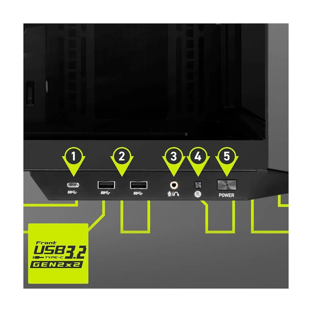 Корпус для ПК MSI MAG PANO 100L PZ - фото 4
