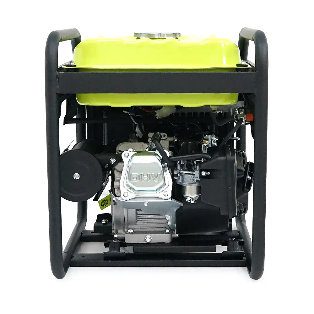 Генератор инверторный БЕНЗИНОВЫЙ GENPOWER GBG 40I 3.2kW (4kVA), однофазный, 230V, 50Hz, DC12V. обьем 15.0л. расход 0,374Lt/kWt-1Lt/h, ручний стартер (без АКБ), 530*440*540mm. 29kg. - фото 4