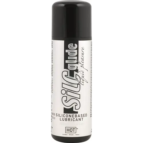 Лубрикант Hot Silk glide - на силіконовій основі, 100 мл