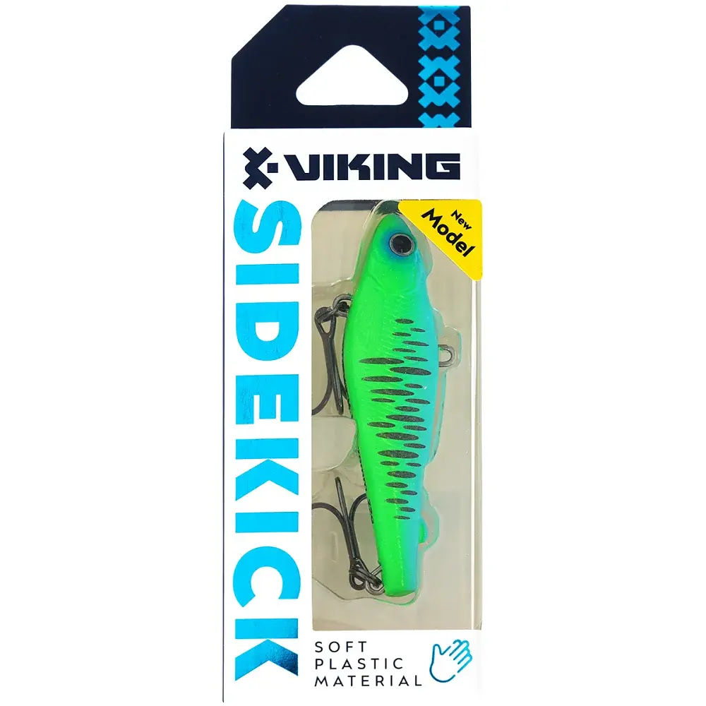 Воблер Viking Fishing Sidekick VIB 70 мм 22g #02 Blue Perch - фото 2